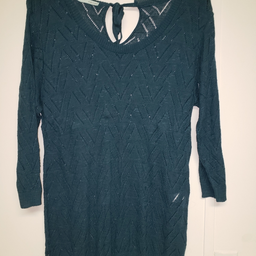 Teal sweater/dress